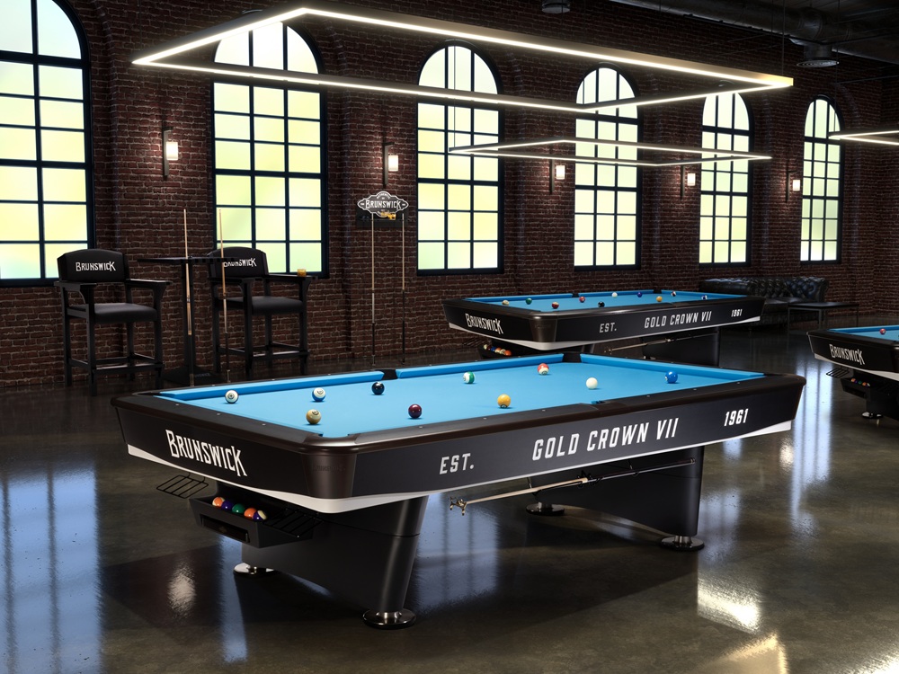 Bilhar Brunswick Gold Crown VII - Image 4