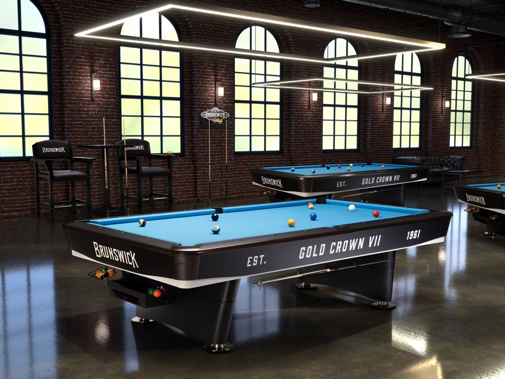 Bilhar Brunswick Gold Crown VII - Image 2